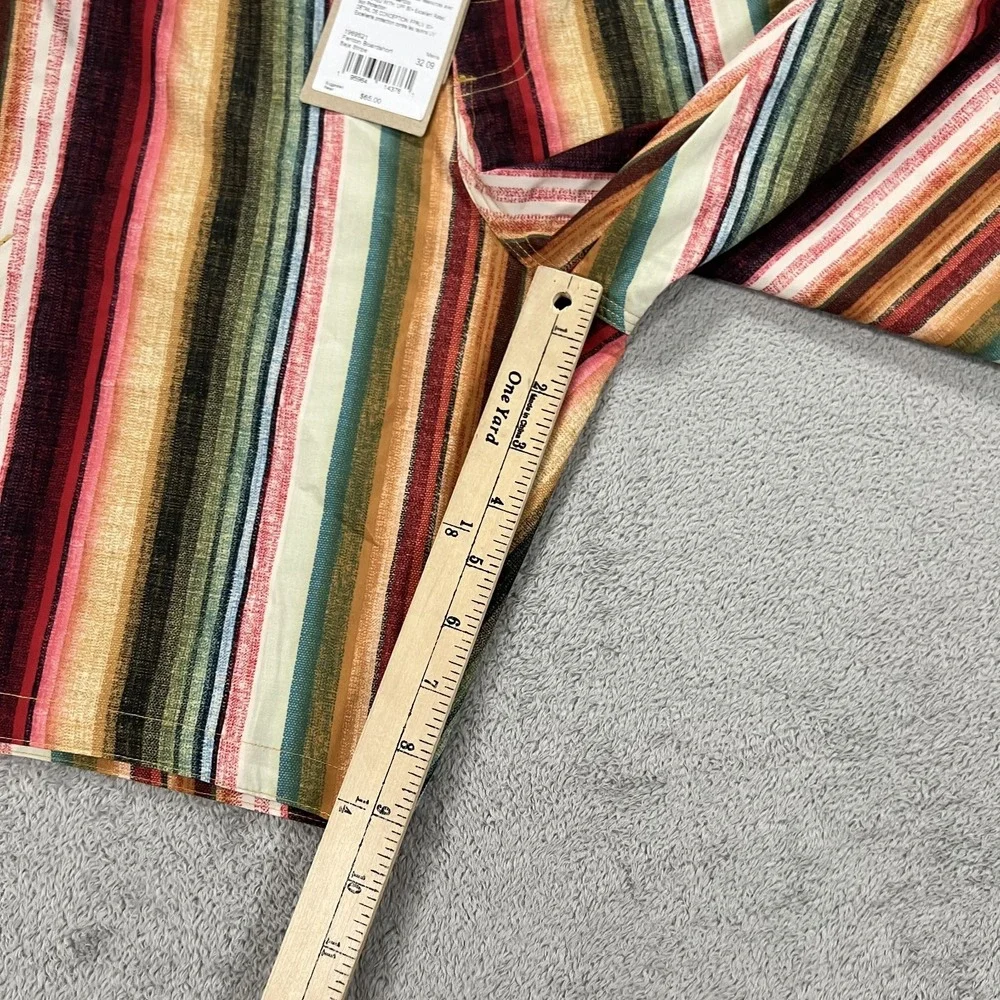 Prana Board Shorts Mens 32 Fenton Baja Stripe Swim Pocket Beach Surfing New